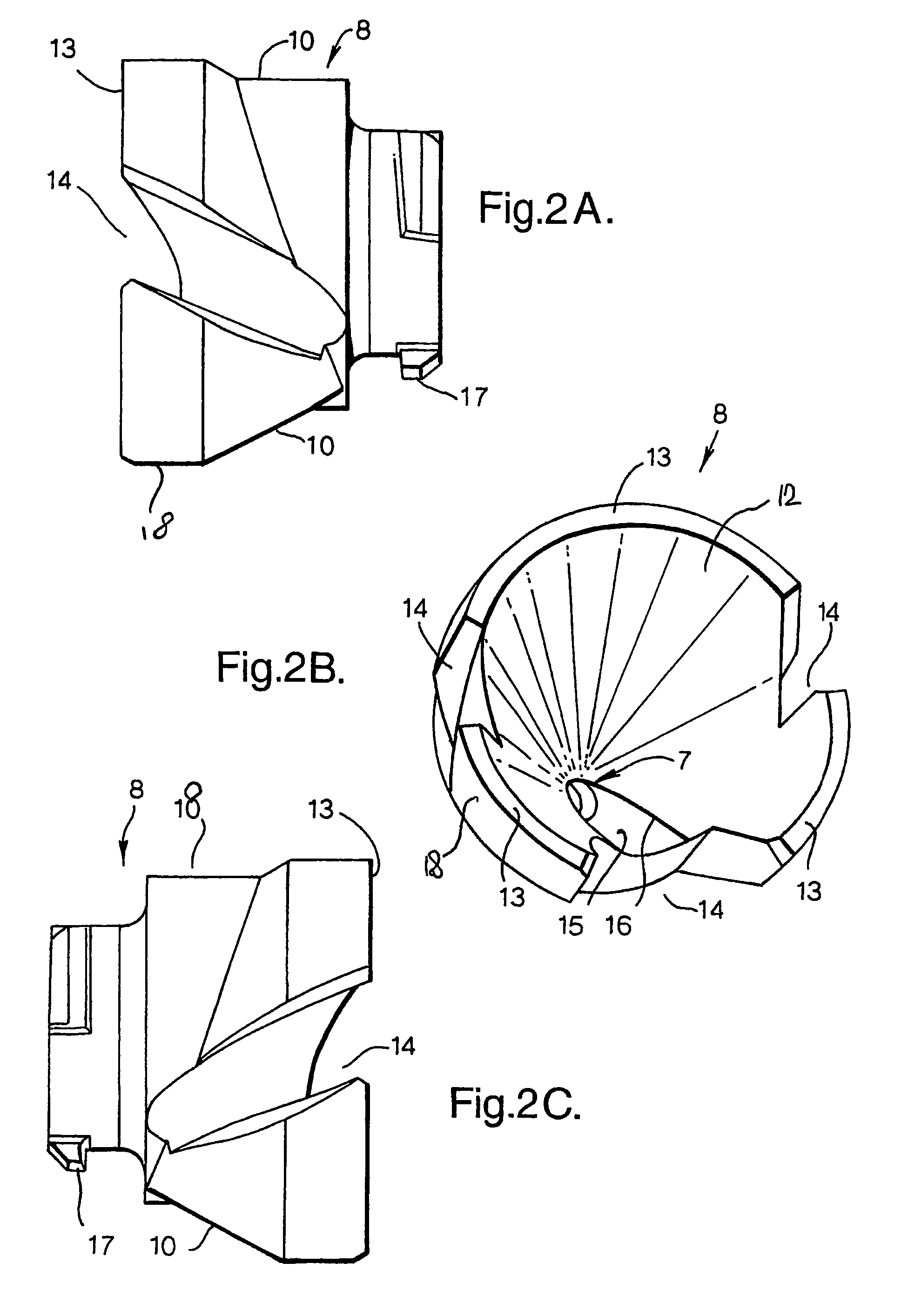 Fluid jet drilling tool