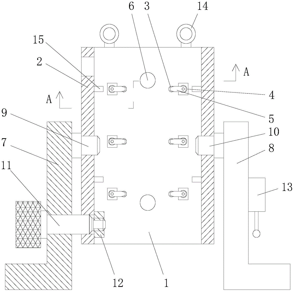 Rotary tooling for milling of end surface of engine cylinder