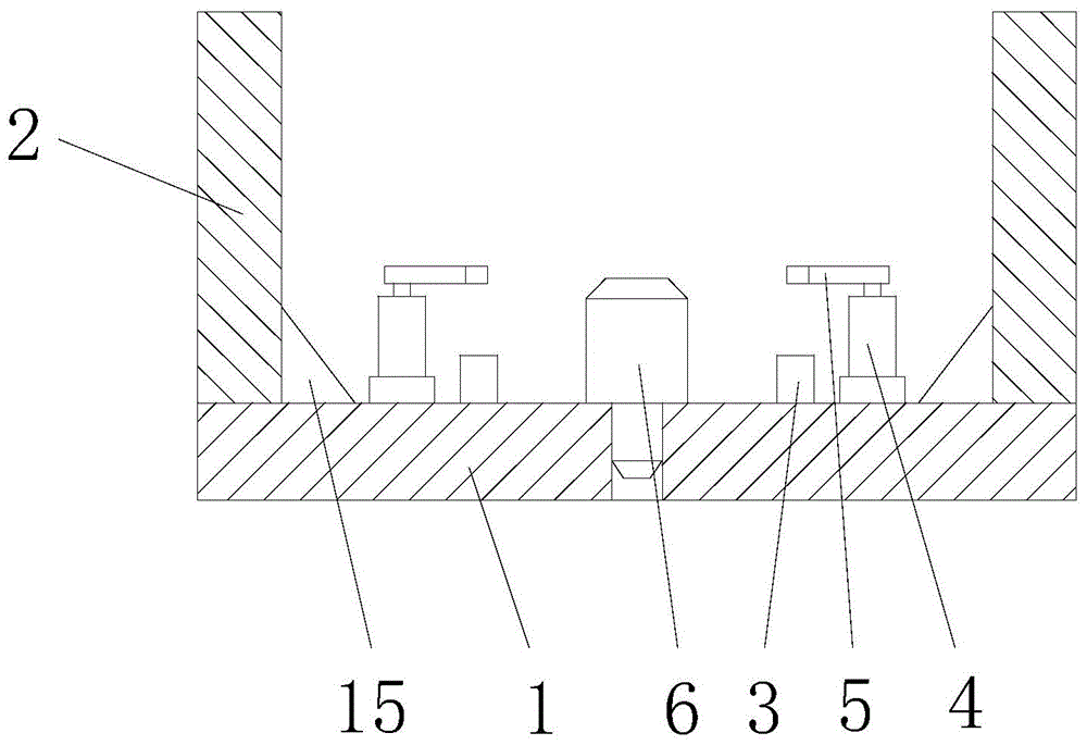 Rotary tooling for milling of end surface of engine cylinder