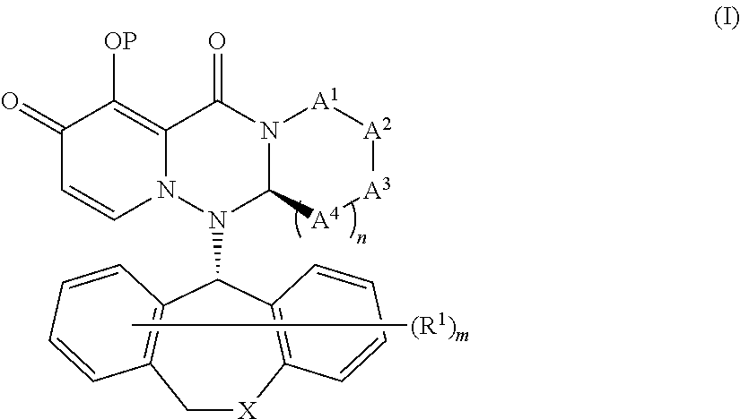 Substituted polycyclic pyridone derivatives and prodrugs thereof