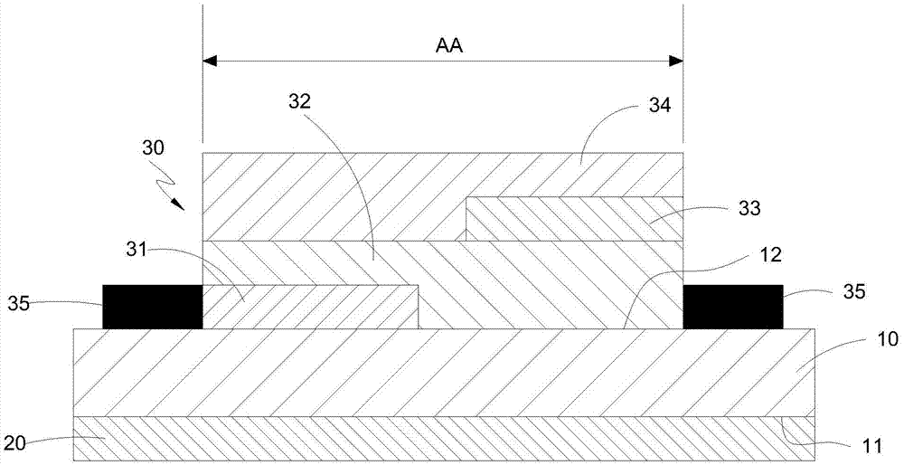 Touch panel structure with diamond-like material and manufacturing method for same