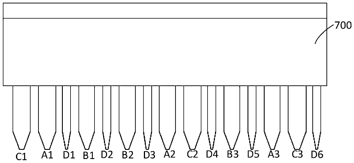 Three-phase full-bridge module and manufacturing method thereof