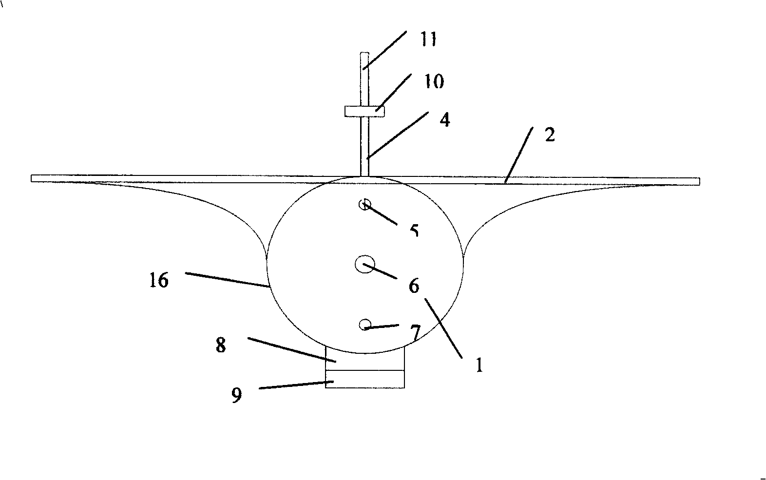 Deep-sea solar diving device