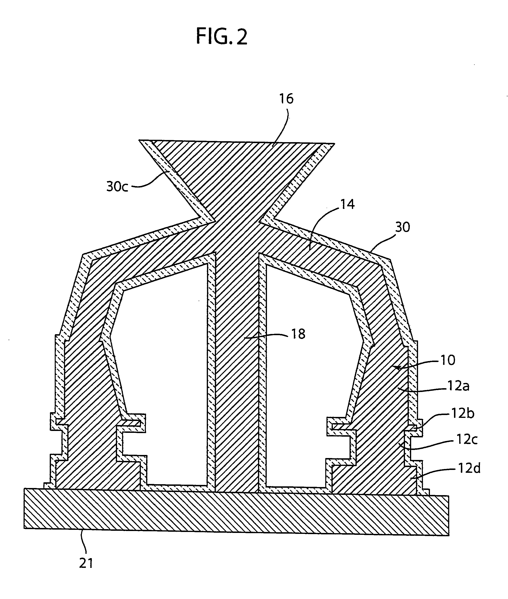 Fugitive pattern for casting