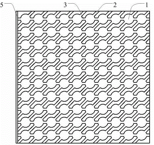 Polystyrene foam plastic board for thermal insulating layers of geothermal floors