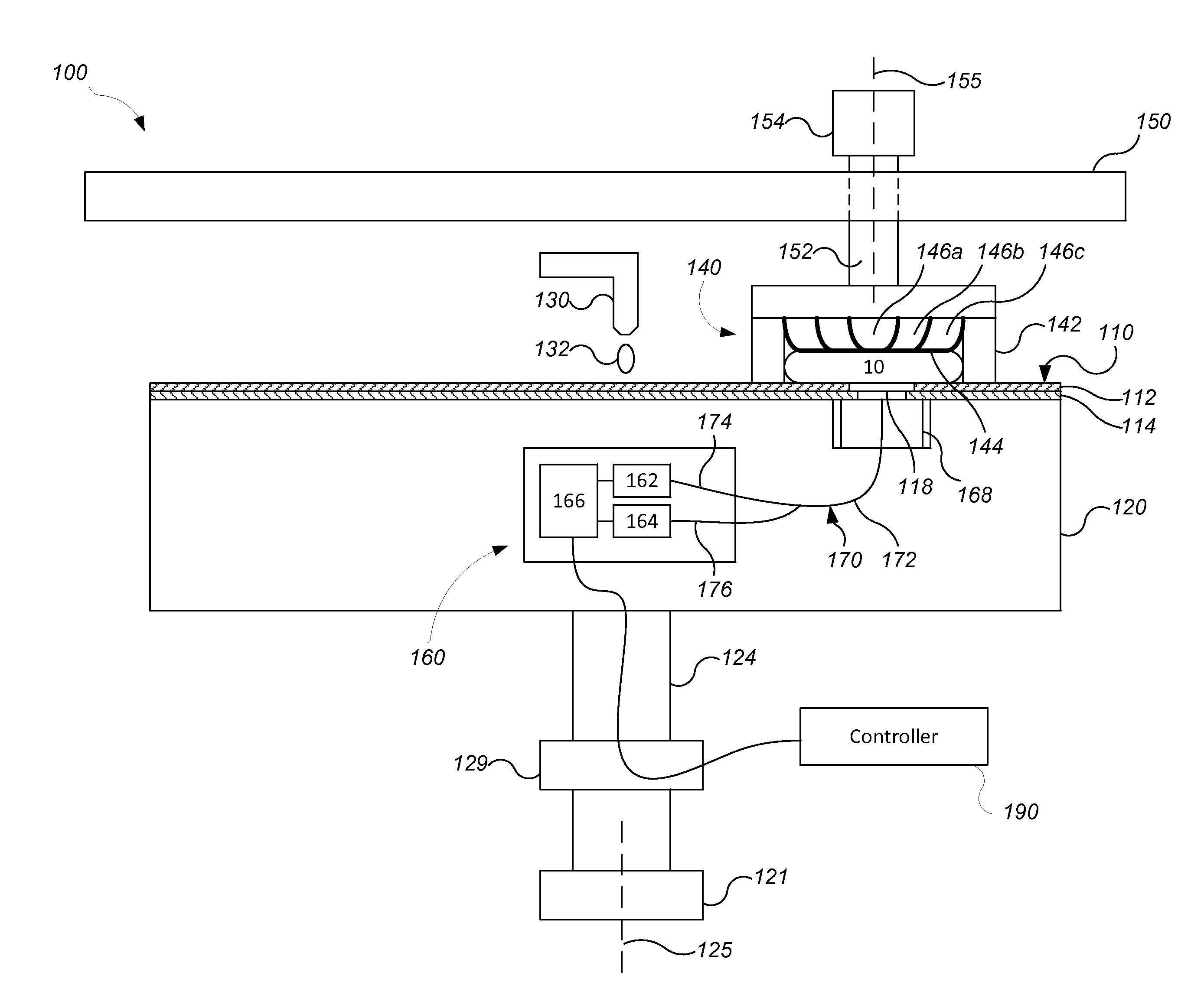 Feed forward parameter values for use in theoretically generating spectra