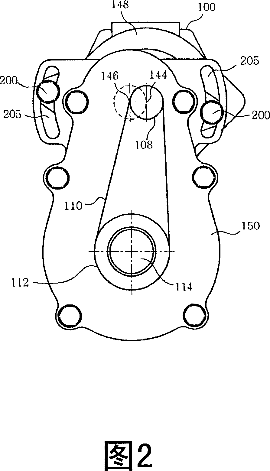 Motor-driven power steering system for a vehicle with a device for adjusting the tension