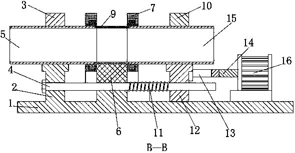 Water pipe butt joint device for hydropower construction