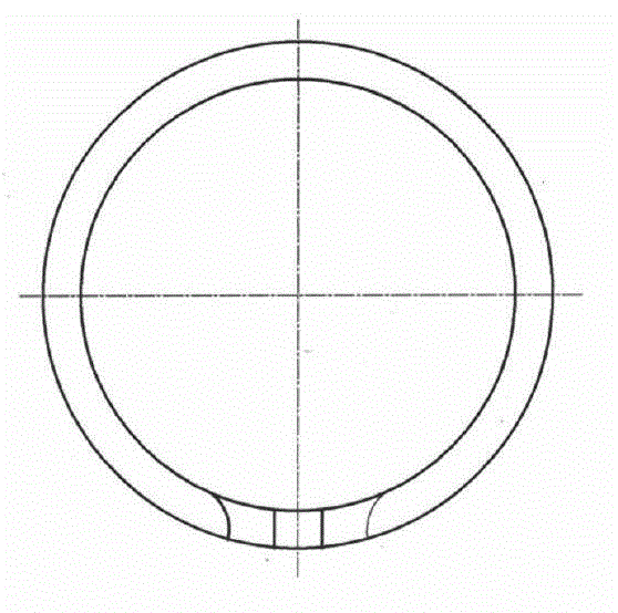 Manufacturing method of locking ring and used fixtures