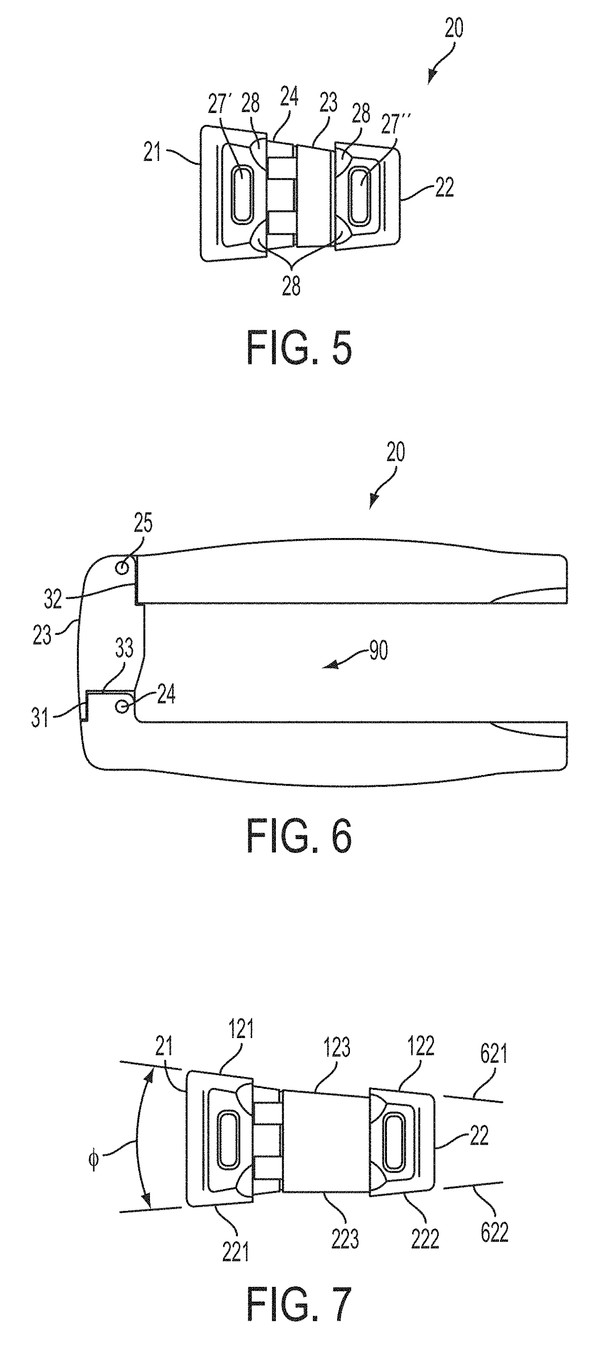 Interbody fusion device with separable retention component for lateral approach and associated methods