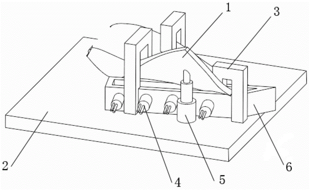 Blank blade correction method