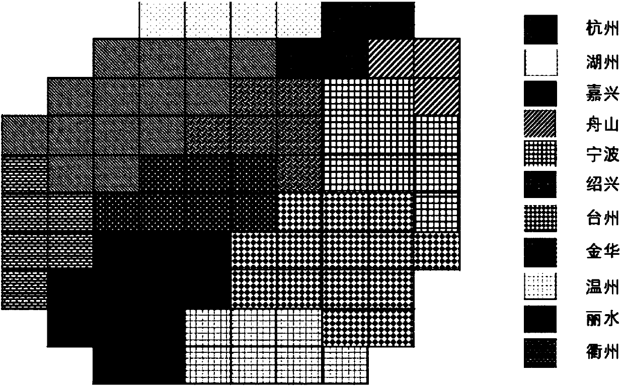 Geographical map deformation visualization method based on boundary reservation