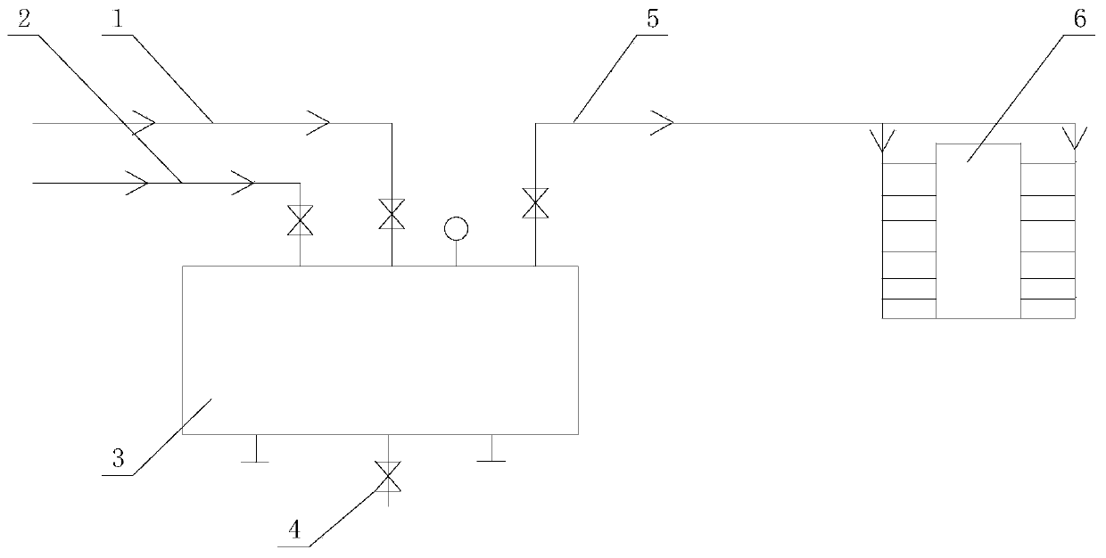 Sintering mixed material heating method and system