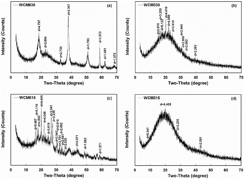 Magnesium modified biomass and application thereof