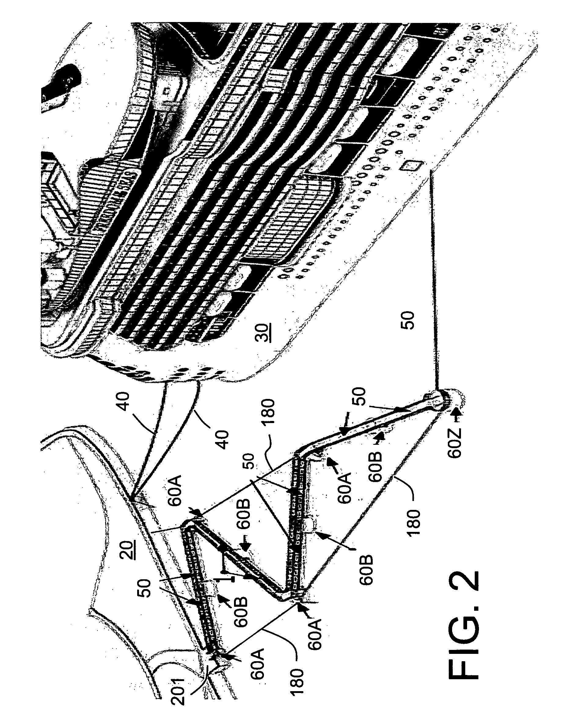 Construction of a walkway