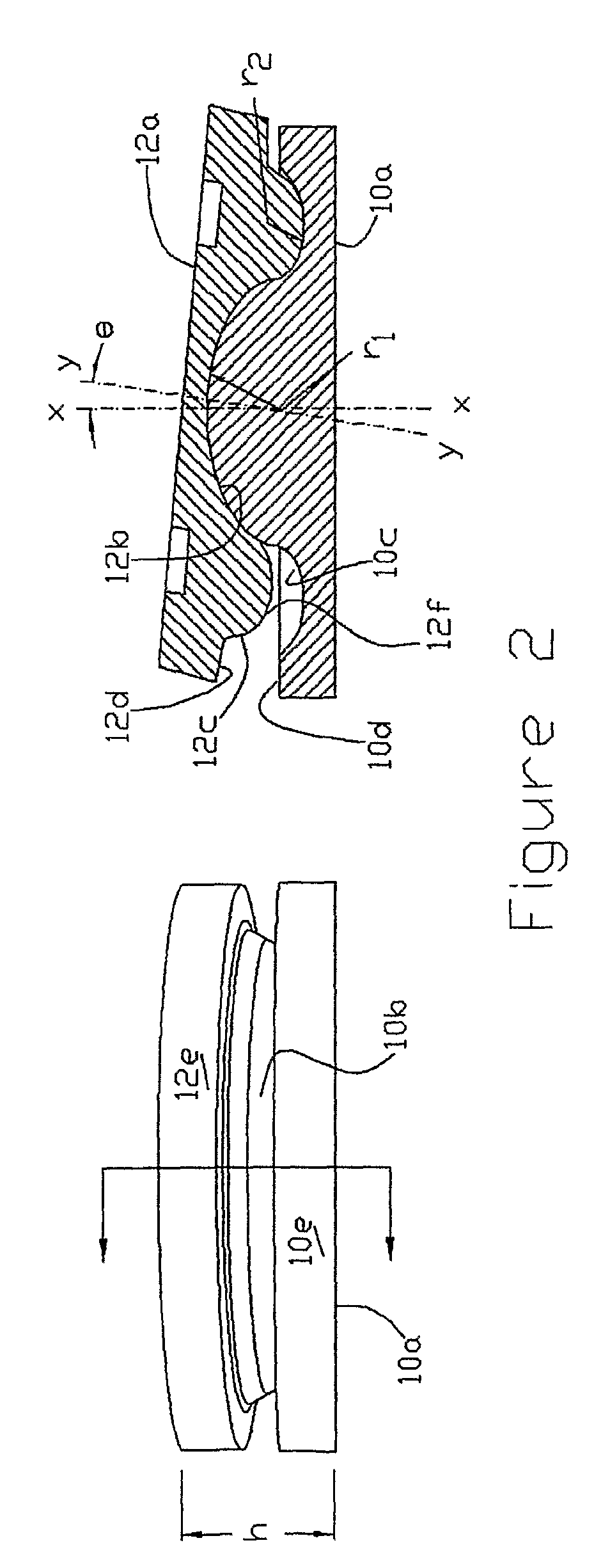 Motion restoring intervertebral device