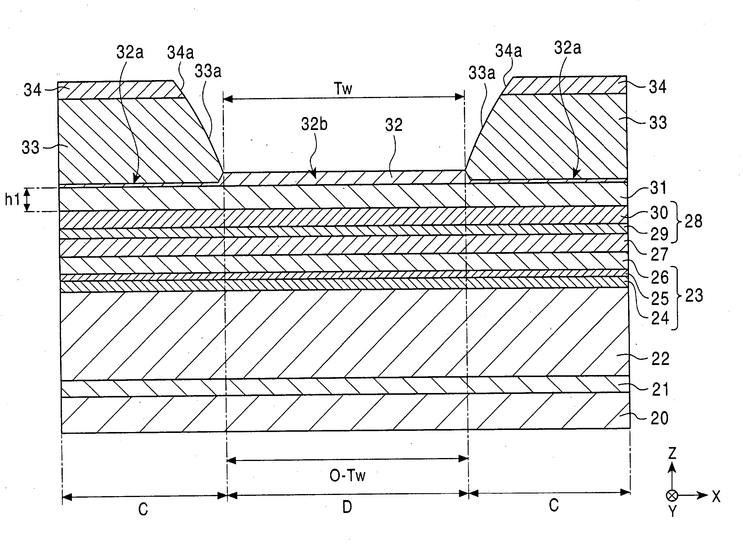 Magnetic sensing element comprising antiferromagnetic layer laminated on free magnetic layer