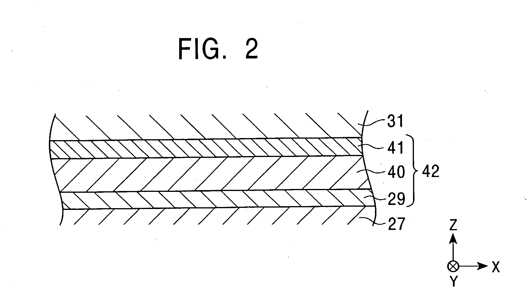 Magnetic sensing element comprising antiferromagnetic layer laminated on free magnetic layer