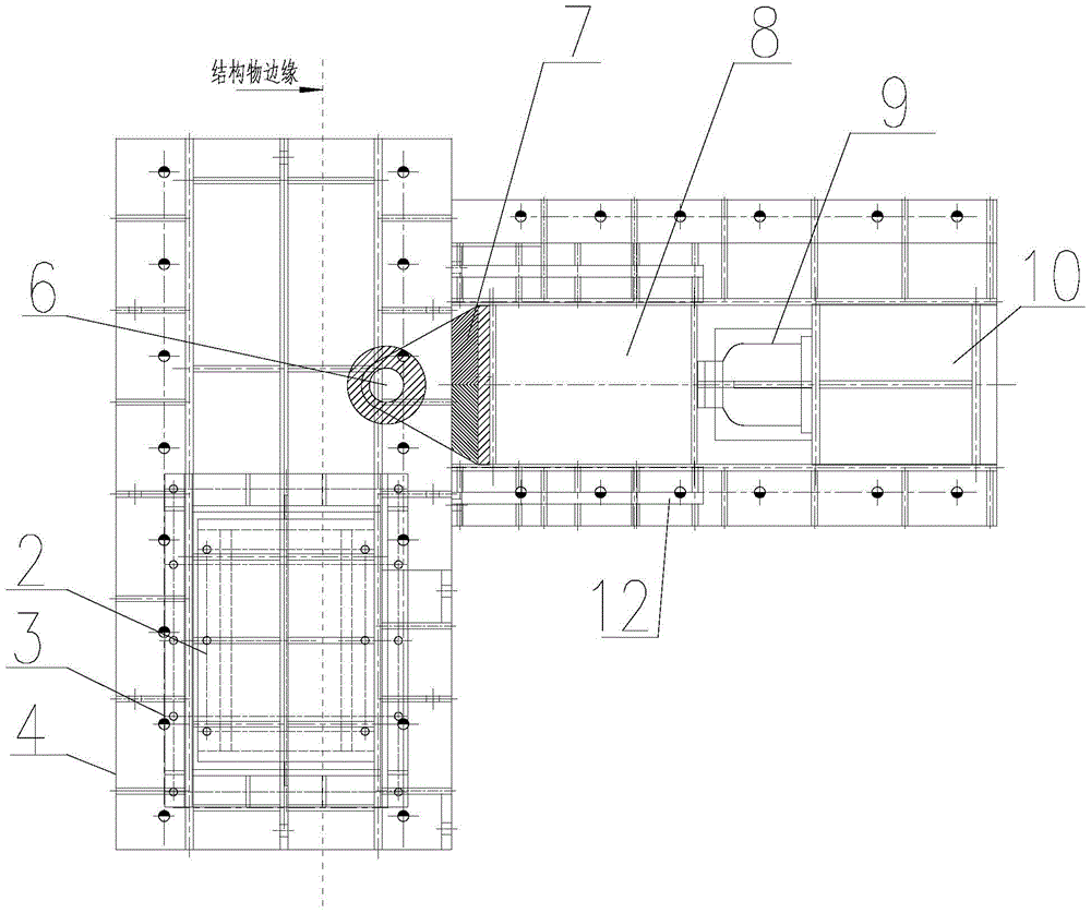 A roller trolley device integrating the functions of running and limit adjustment