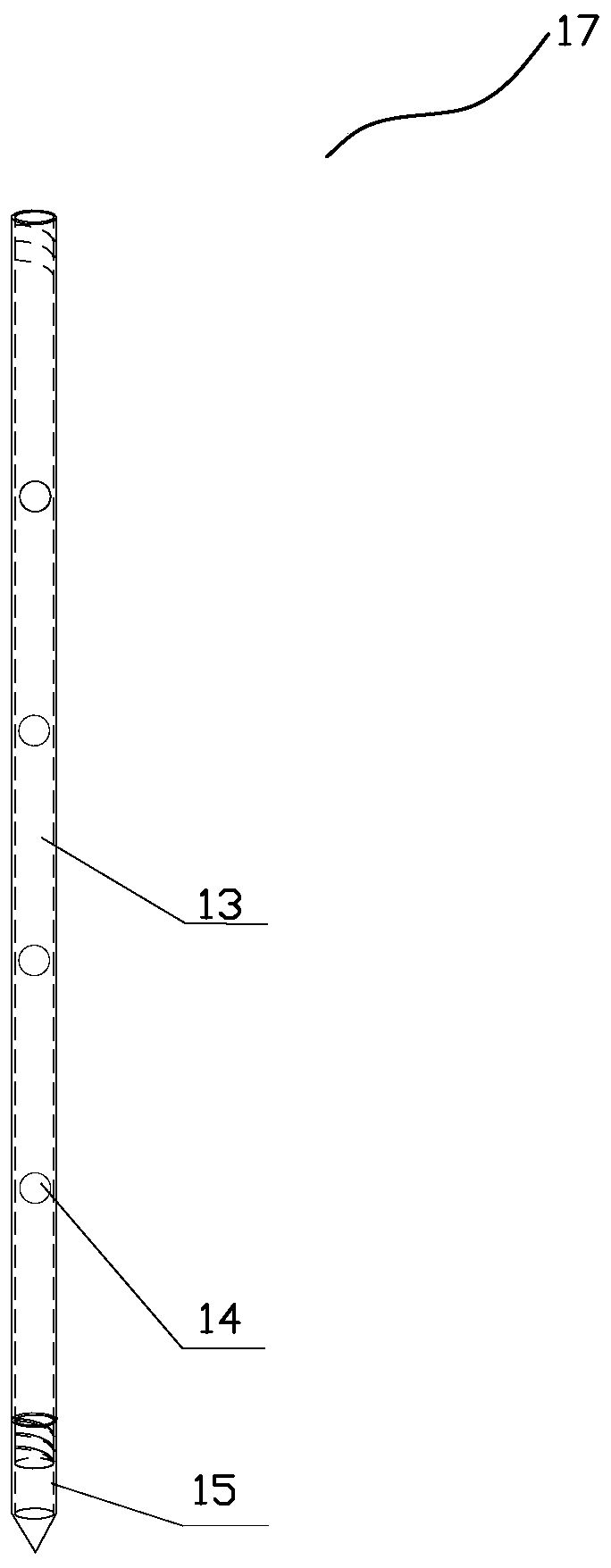 Karst underground river water sample sampling device and sampling method