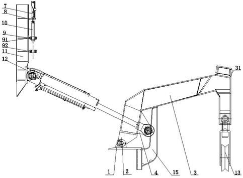 Ice area fishing boat trawling device