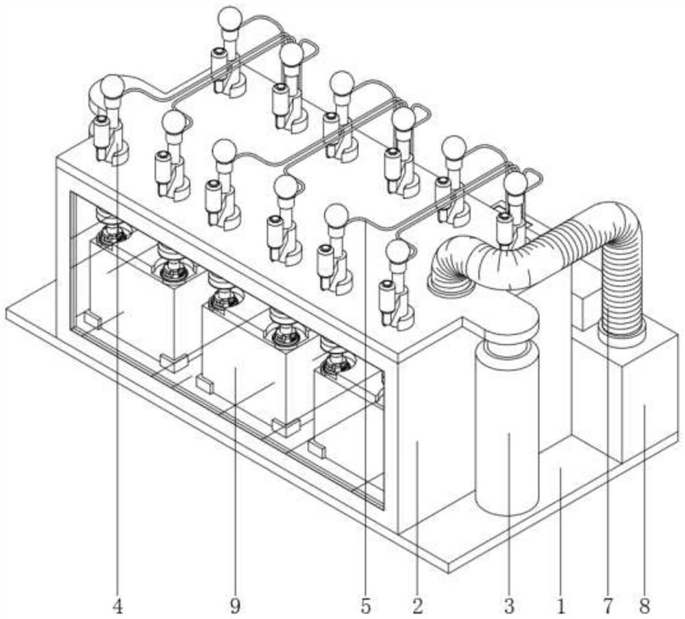 High-sealing tool of lead-acid storage battery and lead-acid storage battery thereof