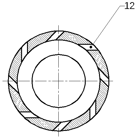 Self-excitation type hydraulic cleaning tool