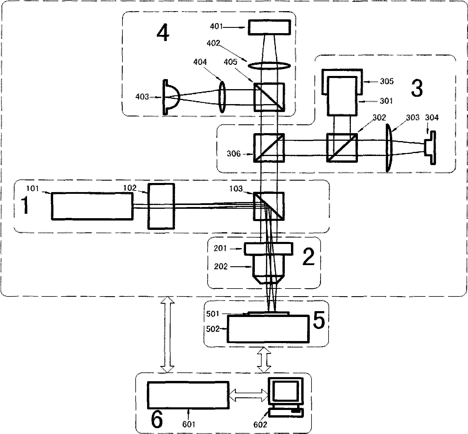 High-speed multi-beam parallel laser direct-writing device