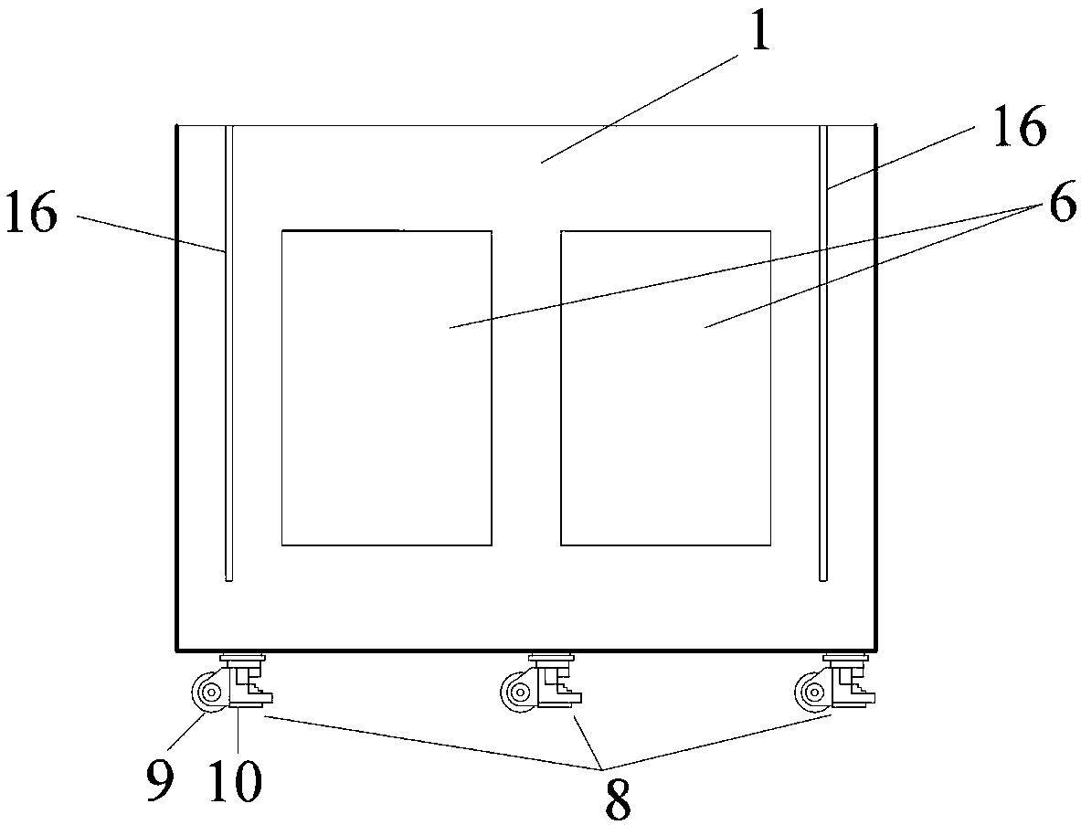 Model box device for multifunctional tunnel excavation model test