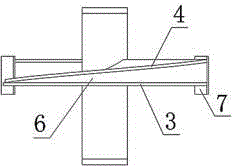 Novel agitating vane