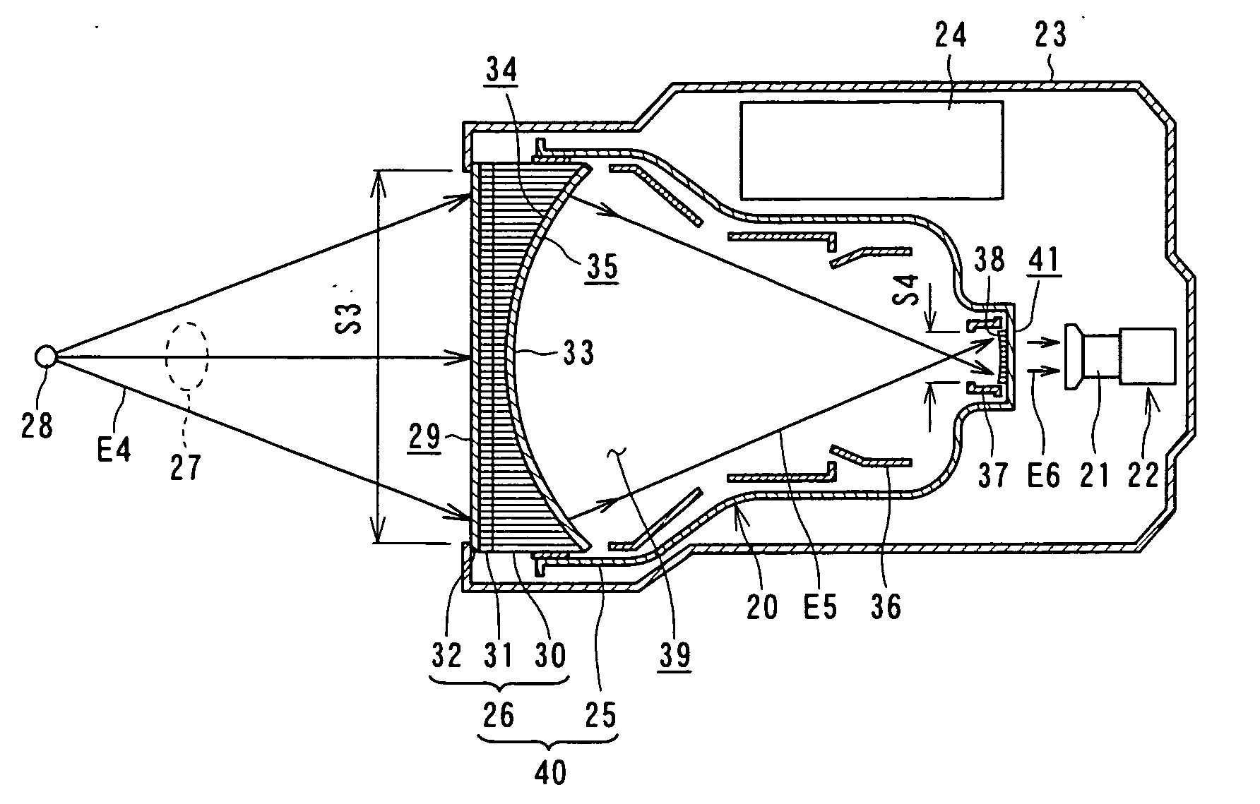 Color scintillator and image sensor