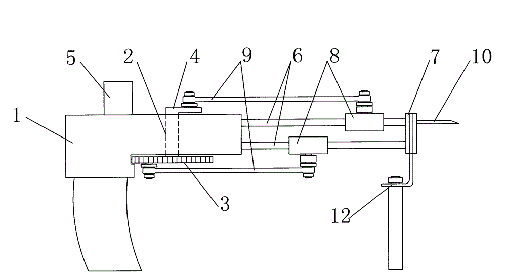 Hand tufted blanket knitting machine