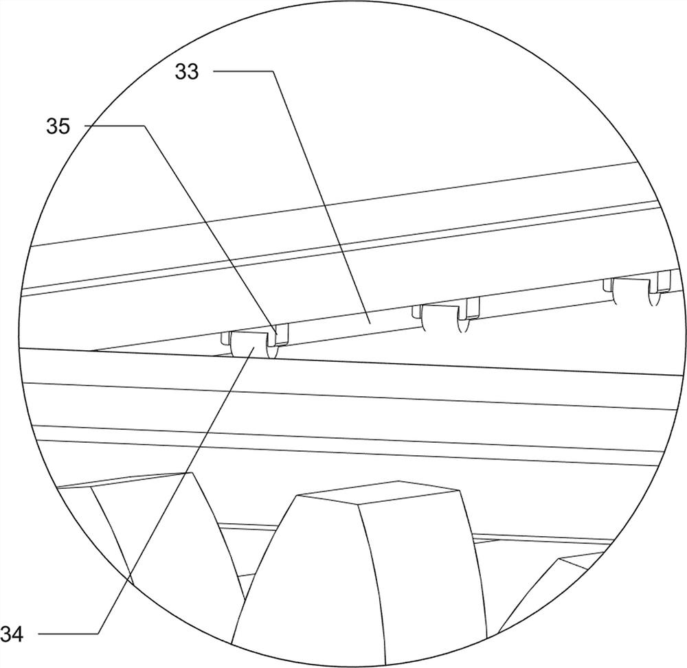 A handwritten couplet gold powder decoration processing device