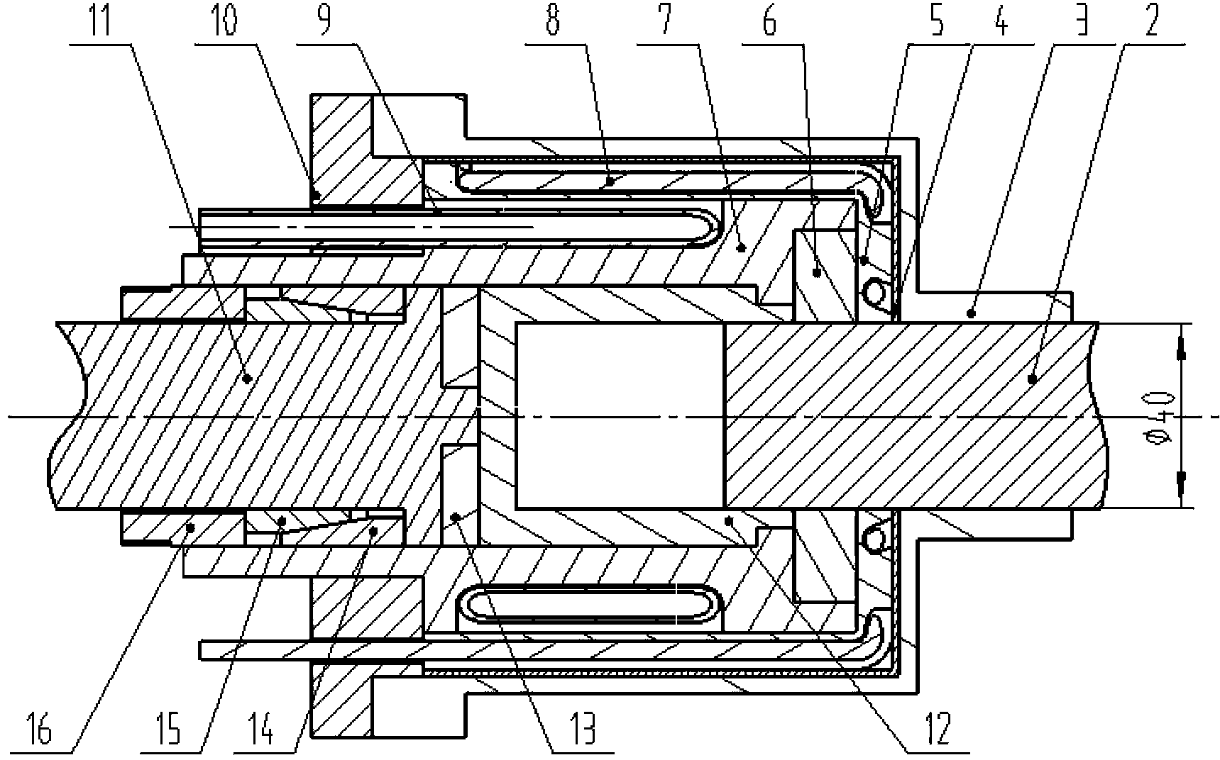 Warm type high-speed forming device for experiments