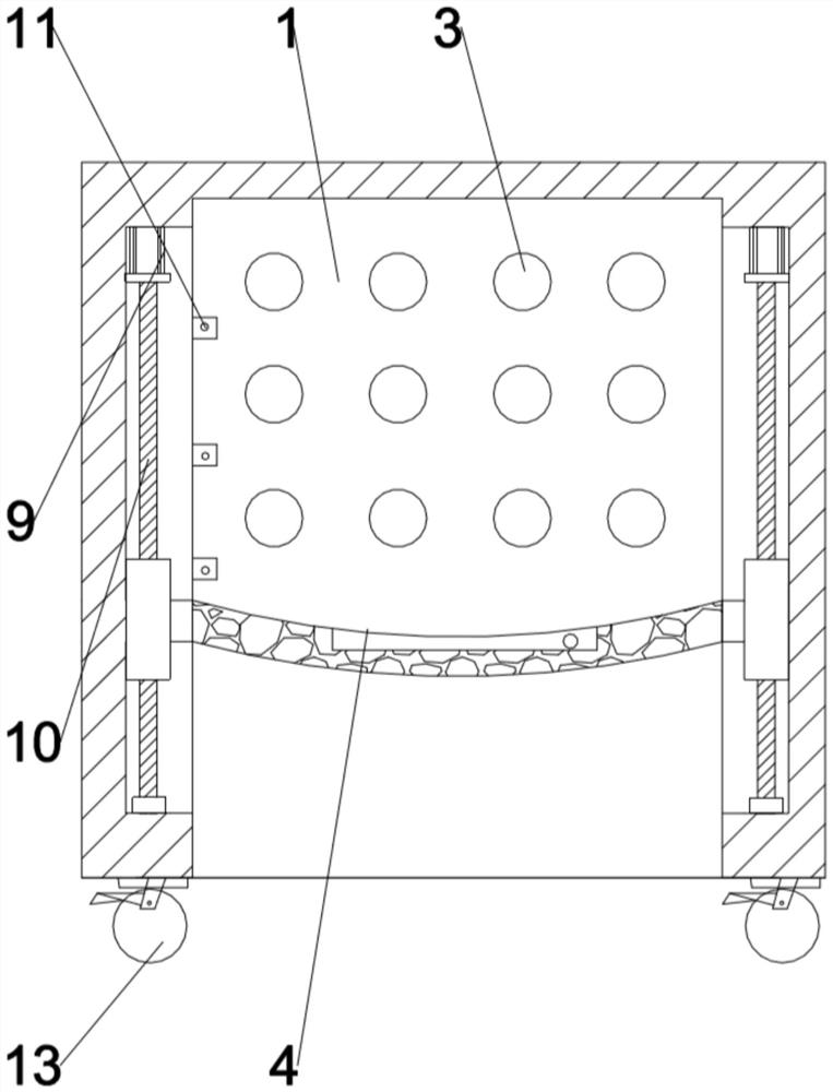 Narcotic storage cabinet