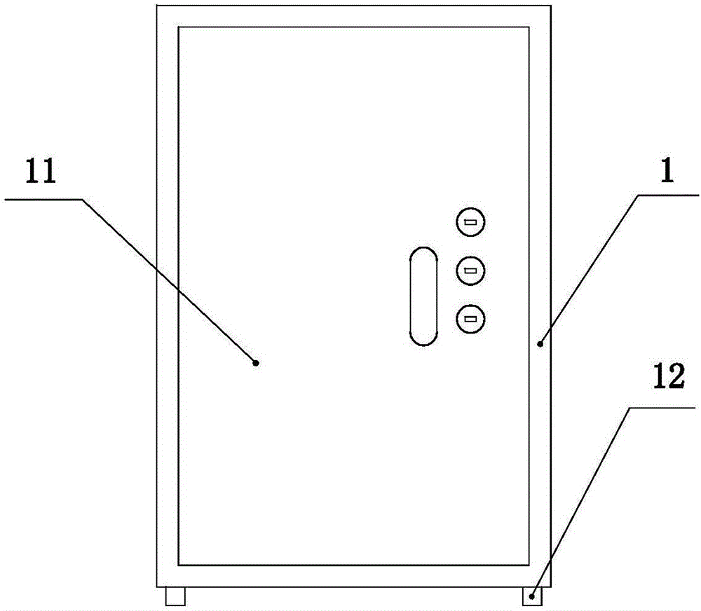 Electricity larceny preventive metering box