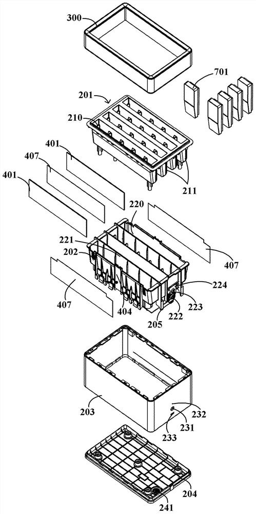 Clip box and clip assembly