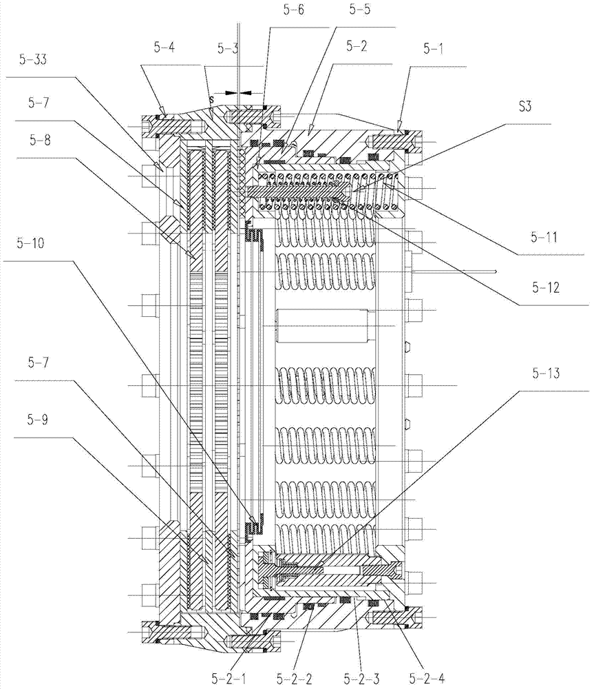 Transmission brake integrated device for vehicle