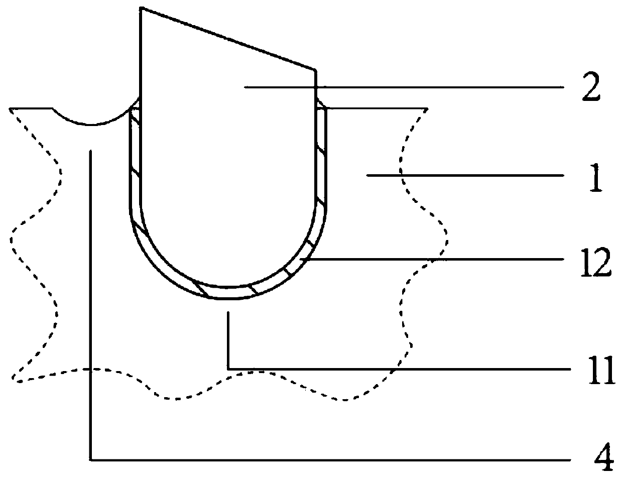 Hard alloy welding circular saw blade without tooth-shaped structure