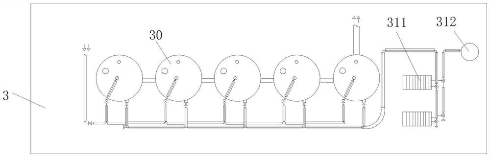 Equipment and process method for producing active organic fibers