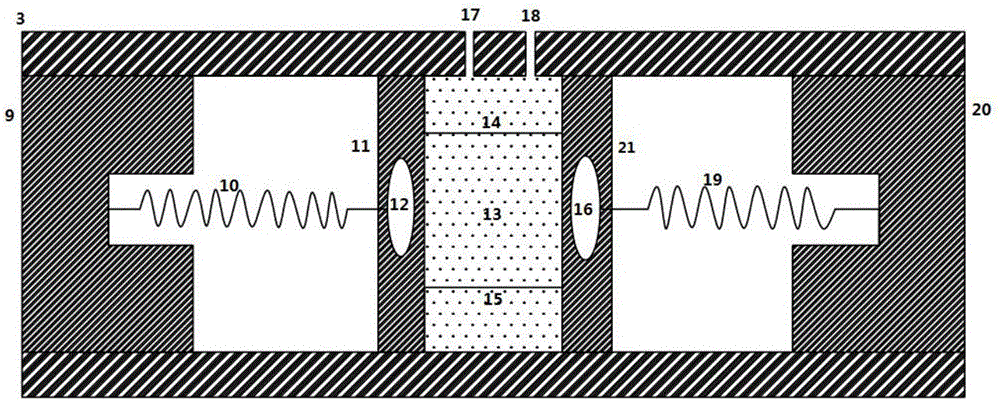 Micro-channel PCR amplification system based on electromagnetic propulsion