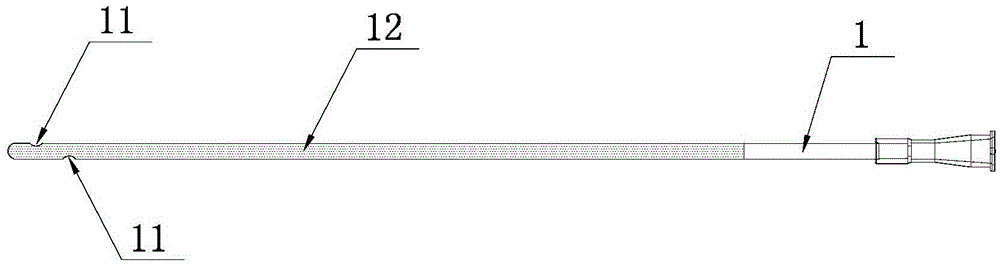 PVC ultra-smooth hydrophilic catheter and preparation method thereof