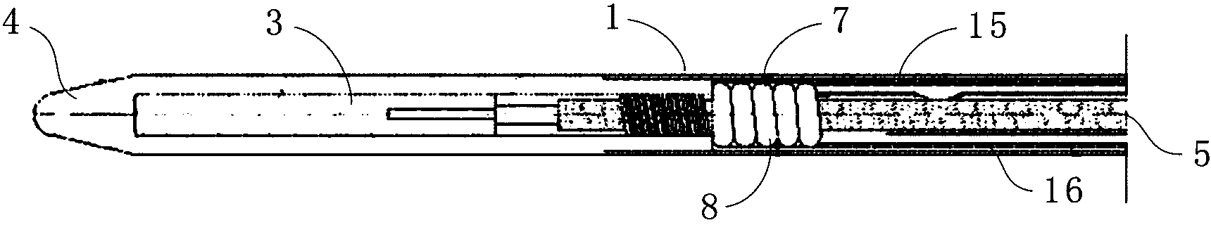 Microwave ablation needle antenna with infusion structure for curing cyst