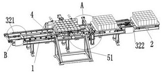 Conveyor with brick type folding function