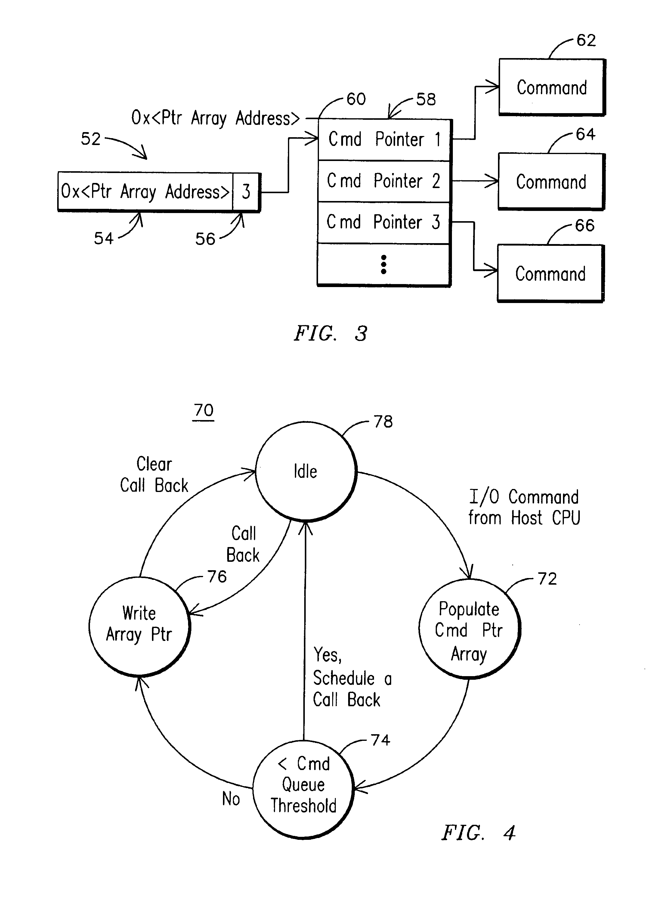 I2O command and status batching