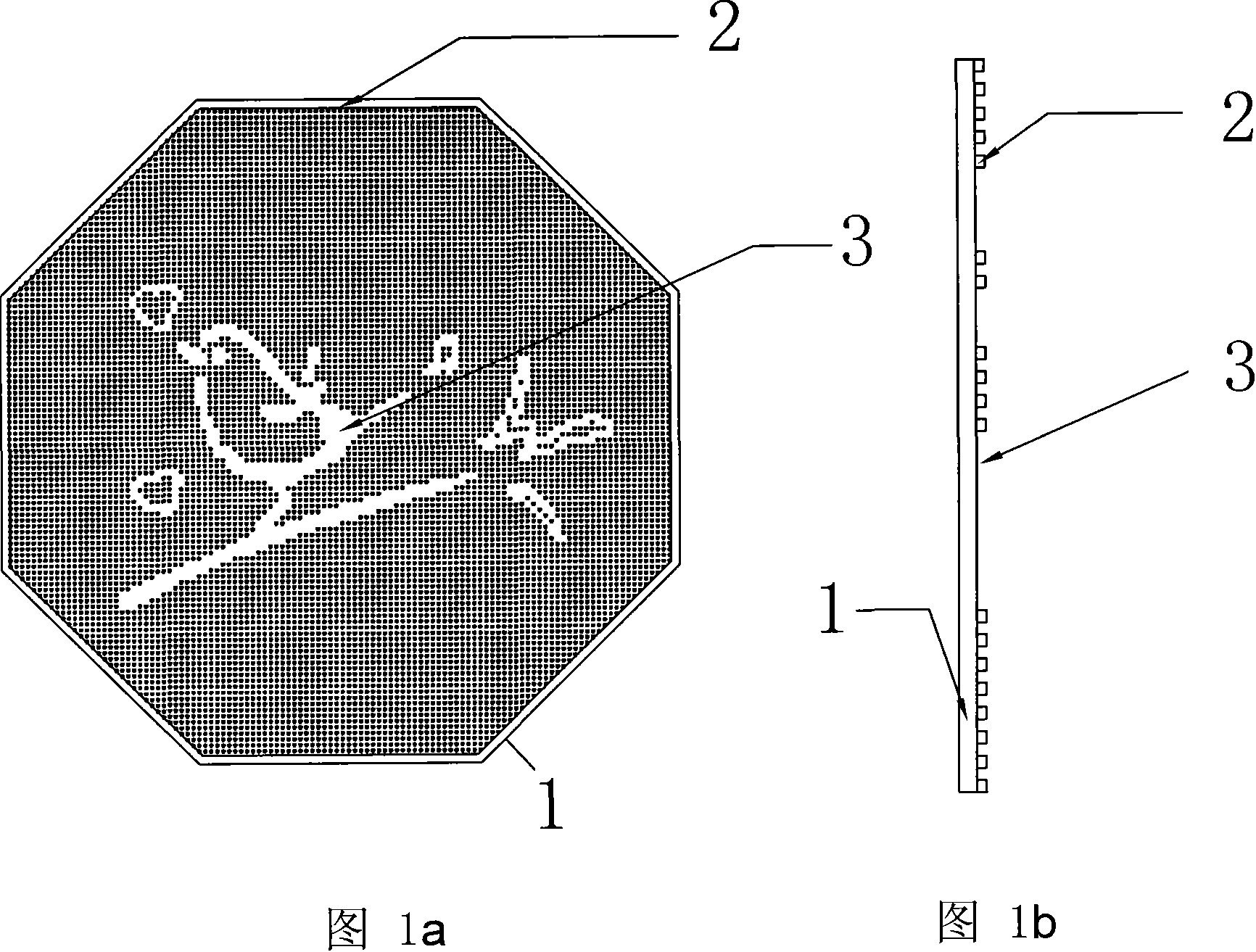 Light guide plate with graphics