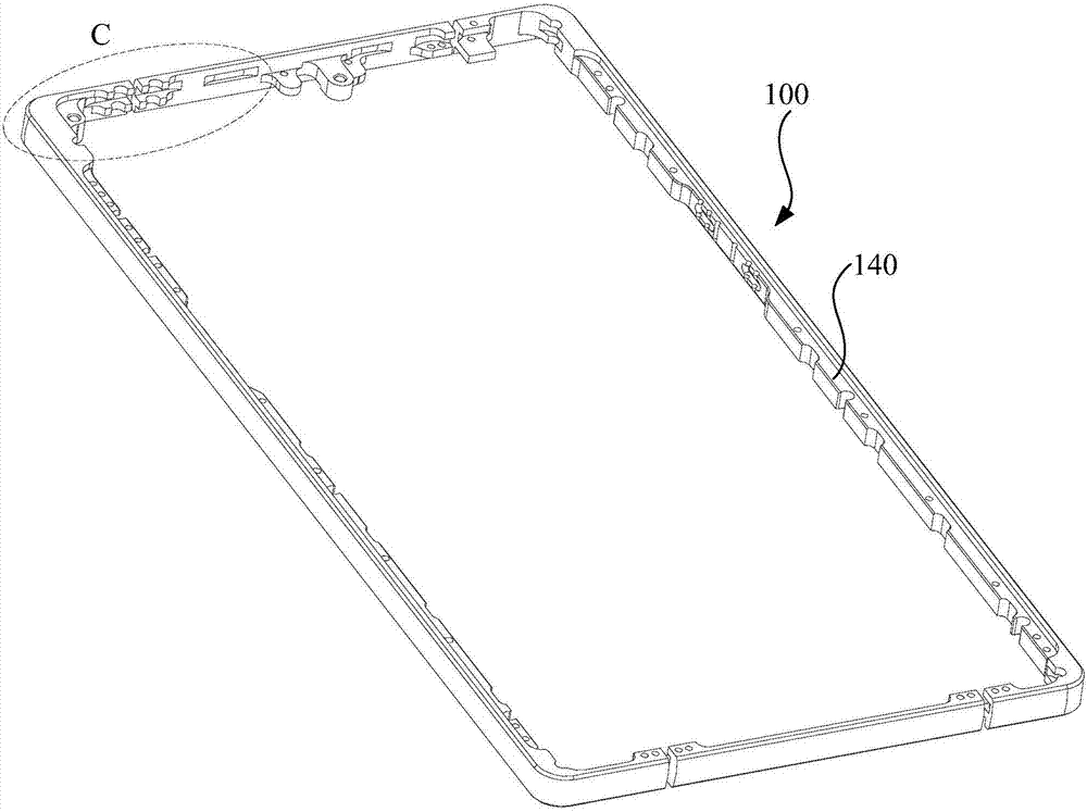 Metal middle frame processing technique, metal middle frame and electronic device