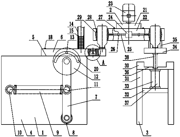 Bottle cap feeding and assembling device