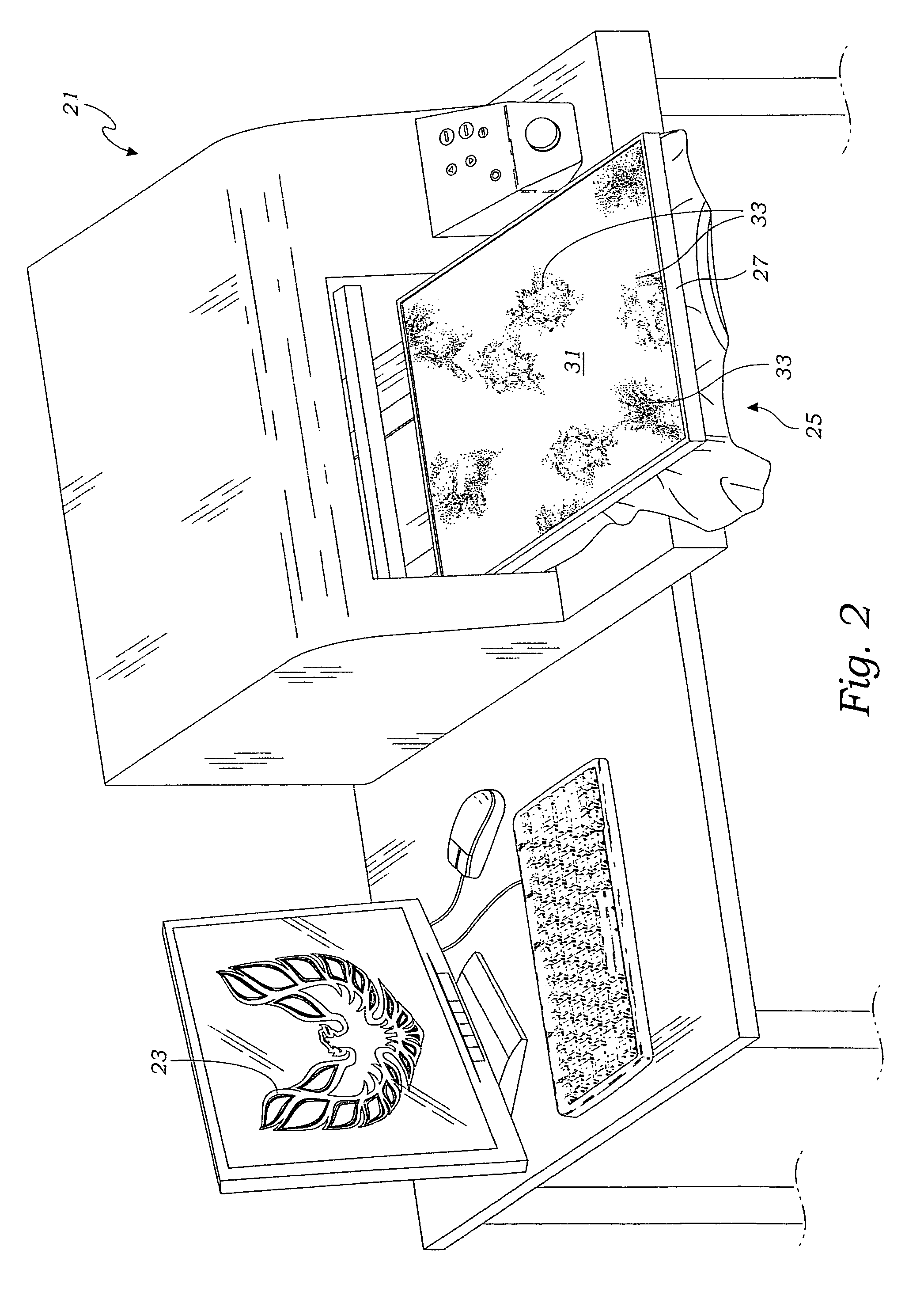 Method of printing foil images upon textiles