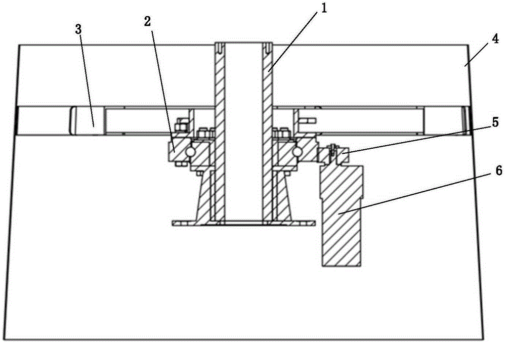 Forage grass pushing device